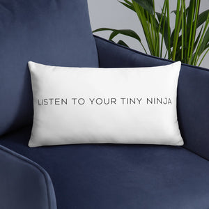 Classic Tiny Ninja Pillow