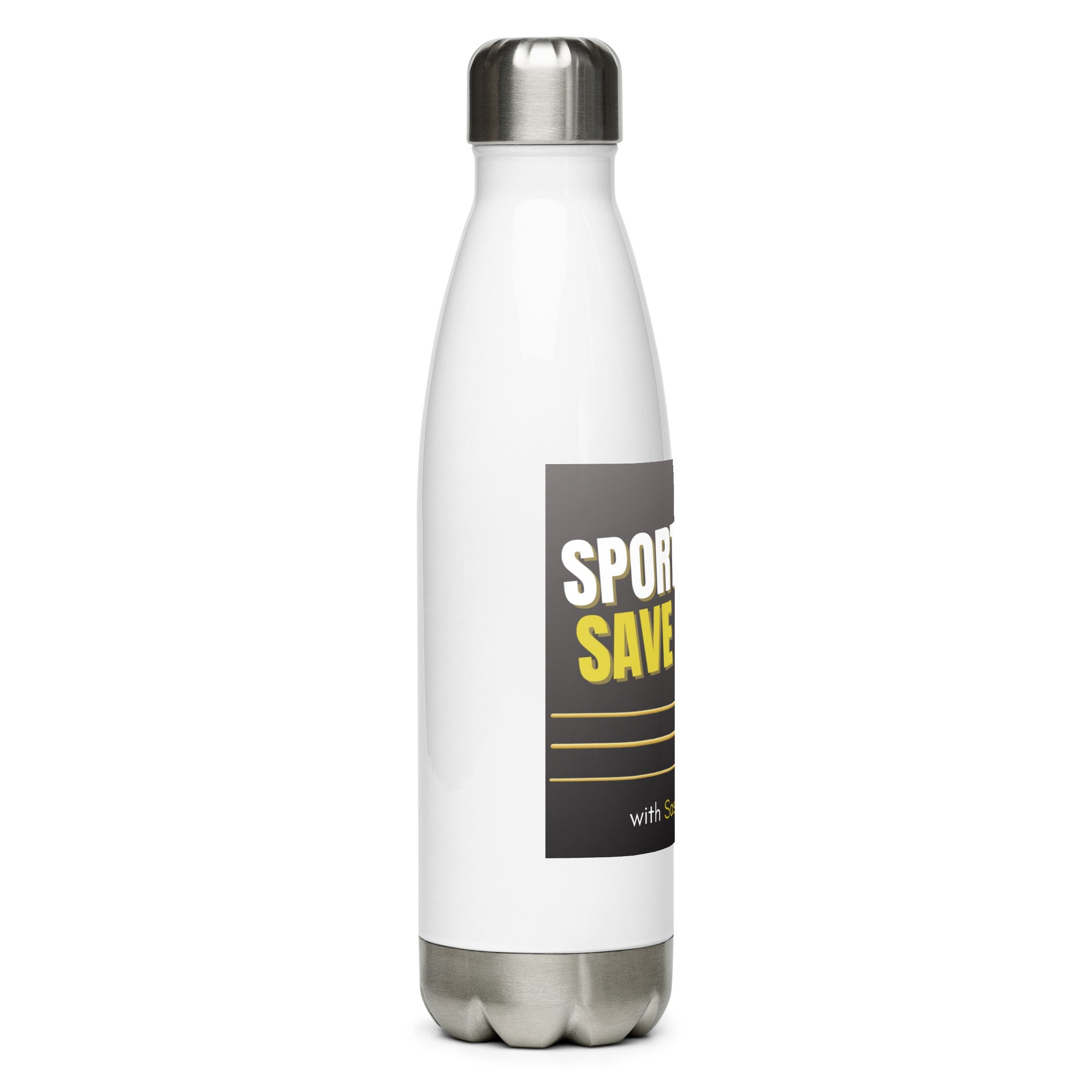 Sports Will Save Us All Stainless Steel Water Bottle